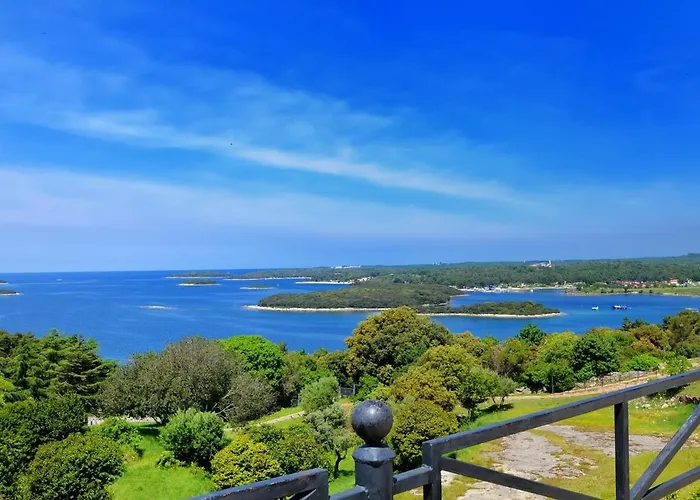Carla- Istrian Stone With Sea View Villa *